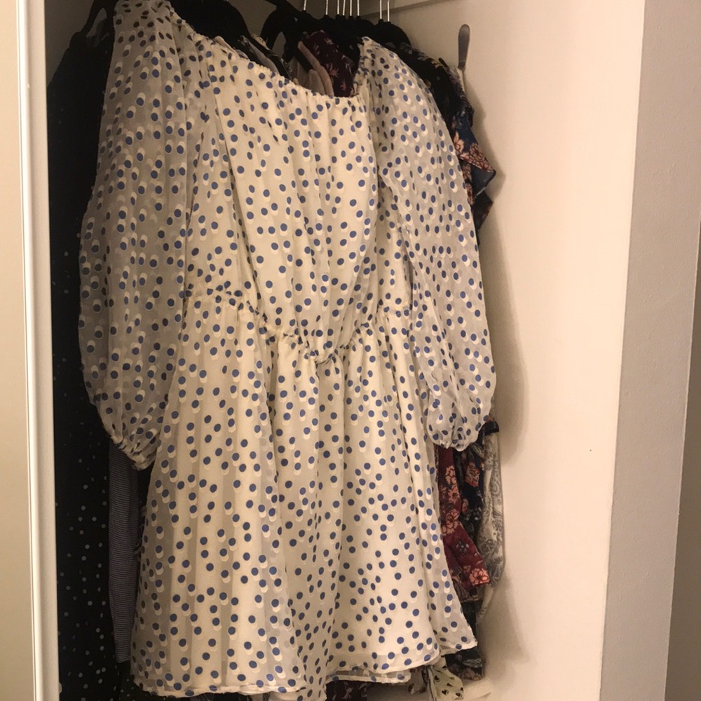 World Traveler off the shoulder dress—NWOT